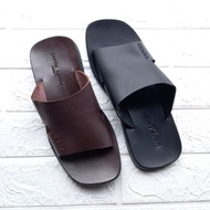 Pierre cardin paris original Men's Genuine Leather Sandals