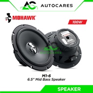 MOHAWK M1-6 Car Speaker Mid Bass 6.5 Inch Speaker Kereta Mohawk M1 Series Audio