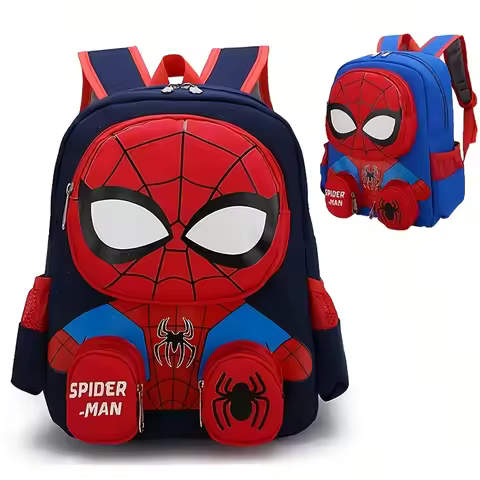 =HOT Disney Spiderman Backpack Large Capacity Foldable Outdoors Daypack Gift for Christmas Birthday 