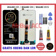 LAYAR OG Super LCD Realme C51 C53 C51s Fullset Touchscreen hp