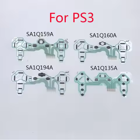 1-30Pcs For PS3 SA1Q135A SA1Q160A SA1Q159A 1SA1Q94A Vibration Conductive Film Controller Ribbon Circ