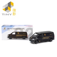 TINY微影VW T6 Transporter UPS優比速福斯貨車模型/ TW22