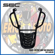 ↖ ∈ ➲ honda adv 160 sec top box bracket metal warrior & steel flat bracket