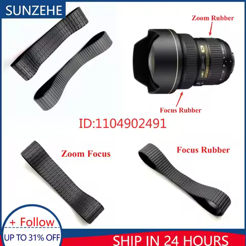 New Original for Nikon AF-S NIKKOR 14-24mm F/2.8G ED 14-24 mm F2.8 Lens Zoom + Focus Rubber Ring Cam