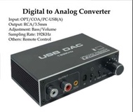 ［實體商店］多功能 USB to RCA Converter, DAC, 光纖轉RCA, 同軸轉RCA, 光纖轉3.5mm, Optical to RCA, Coaxial to RCA