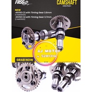 RS150 V1-V3 FASSTEK RACING CAMSHAFT 3.3MM C2 3.6MM C3 3.7MM C4 WITH TIMING GEAR HONDA RS RS150 HIGH 