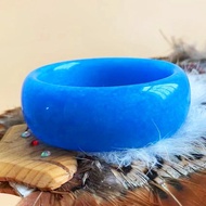 Jade Bracelet Xinjiang Gem Orchid Jade Bracelet Natural Jade Bracelet Jade Color Bracelet Widened Th