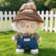 Only Baby Clothes] 38cmlabubu Baby Clothes S Size Clothing Medium Lena Bear Doll Clothes Denim Strap