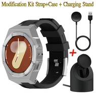 Thép không gỉ Mod Kit Vỏ dây đeo cho Samsung Galaxy Watch 7 44mm Vít kim loại Bộ điều chỉnh khung vi