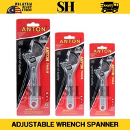 ANTON 8" 10" 12" Adjustable Wrench Spanner