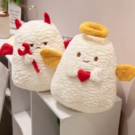 New Angel And Devil Plush Doll Pillow White Oval Angel And Devil With Wings Korean Drama And Devil Appointment Soft Plush Toy