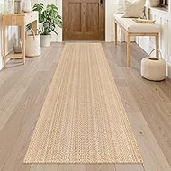 Washable Runners for Hallways 2x9 ft Kitchen Runner Non Slip Rubber Backed Hall Runners Cotton Entry