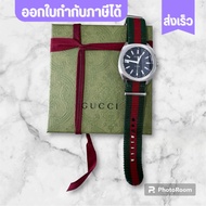 นาฬิกา นาฬิกาข้อมือผู้ชาย Gucci Second hand ออก Shop ไทย อุปกรณ์ครบ ราคาShop ตอนนี้ 50000 ++แล้ว ส่ง