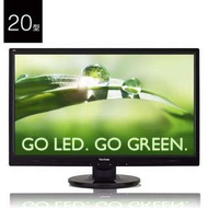 【前衛科技】ViewSonic 優派 VA2046a-LED 20型 LED 螢幕 液晶顯示器(4136T)