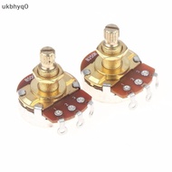 1Pcs Guitar Potentiometer Pot Low Torque And Low Noise Smooth Feel Brass Shaft A500K A250K B250K B50