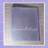 UNGU Preloved] Binder/Album/Map Photocard A4 Size kpop bts Bambi Purple+Sleeve 9p Bantex