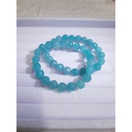 Amazonite crystal bracelet