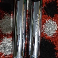 Harley Davidson slash cut exhaust TIP TOP