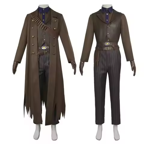 Fall Cos Cooper Howard Uniform Hat Gloves The Ghoul Cosplay Costume Game Props Out Lucy Maximus Boun