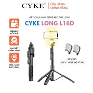 L16 tripod selfie stick 1m55 high - High quality 3-legged selfie stick with bluetooth control and li