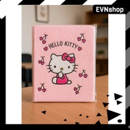 Feather NOTES Agenda Diary Hello Kitty Kuromi Sanrio A5 | Cute Pink Notebook with Soft Fur Cover Aes