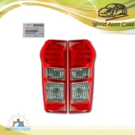 ไฟท้าย + Led ขวา ซ้าย แท้ สี Red D-Max Isuzu 2 4 ประตู ปี2012 - 2014 ขนาด มีบริการเก็บเงินปลายทาง