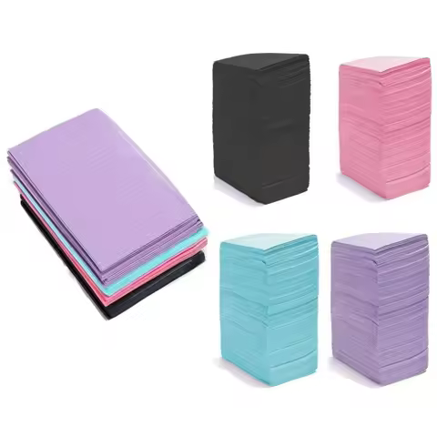 110PCS Disposable Tattoo Clean Pad Multicolour Tattoo Bibs Table Covers Clean Patient Dental Napkins