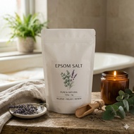 Epsom Salt 1kg Epsom Salt Foot Soak Salt Food Grade Epsom Salt Pouch Packaging