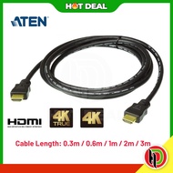 Hotdeal ATEN HDMI Cable 0.3m / 0.6m / 1m / 2m / 3m High Speed True 4K HDMI Cable With Ethernet - 2L-