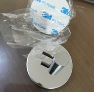 Gantungan Baju Stainless Steel Tempel 3M Hook Hanger