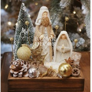 Mini cave tray - Holy Family 15cm (Light string purchased separately) Bazaar Decor