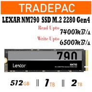 Lexar NM790 512GB/1TB/2TB/4TB SSD, M.2 2280 PCIe Gen4x4 NVMe 1.4 Internal SSD