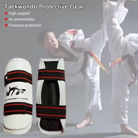 Taekwondo Protective Gear Full Set Arm and Leg Protectors Adults and Children Martial Arts Combat Sp
