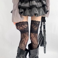 Lace Boots Socks Retro Over-the-Knee Socks