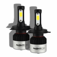 Nighteye 72W 9000LM H11 LED Light Headlight Driving Fog Bulb Lamp White (H4)