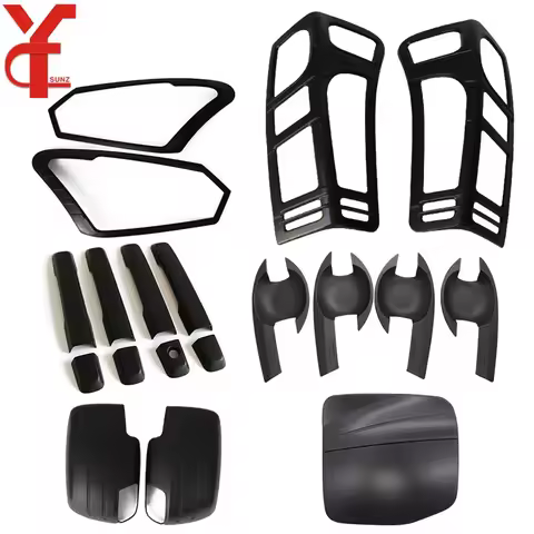 ABS Kit Full Set For Isuzu d-max dmax 2016 2017 Accessories For Isuzu dmax 2018 2019 Mirror Lamp Han