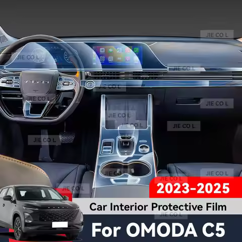 For CHERY OMODA C5 2023 2024 Car interior Protection Central Control Screen Transparent TPU Navigati