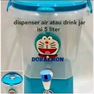 Doraemon 5L water Dispenser biru