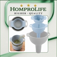 4in1 Filter Funnel Oil Leakage Plastic Filter Funnel Small Funnel Refueling Funnel Removable Filter 