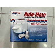 Rule-Mate RM2000A-12 2000Gph Fully Automatic Submersible pump 12 volt DC.