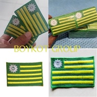 HW 100 pcs Flag Bet Muhammadiyah EmbroideredHW 100 embroidery pieces