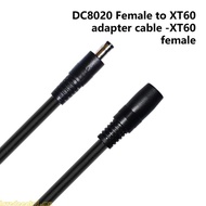 Love DC5521 5 5mmx2 1mm Male Connector to DC8020 Female Adapter for Solar Panel Portable Power Stati