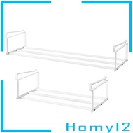 [HOMYL2] under Shelf Rack Space Saving under Shelf Storage for Pantry Cupboard Closet