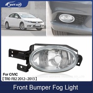 MTAP For CIVIC Fog Lamp Front Driving Light Fog Light For HONDA CIVIC TR0 FB2 FB3 2012~2013 Front Bu