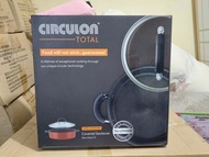 CIRCULON TOTAL 不黏有蓋西式深煎鍋28CM/4.7L
