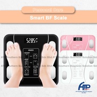 USB Charge Smart Digital Body Fat Weighing Scale Solar Powered Chinese Version Penimbang Berat Badan