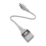 Mayka Mingjia Extension Cord 1 Plug 1 Switch 2P PS-117-30cm 180 Degree Plug/PS-117-1M/2M/3M 90