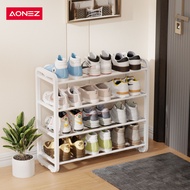 【Bayar di Tempat】Aonez Rak Sepatu Susun INS Fashion Style Rak Sepatu 4-5 Susun Minimalis Besi Bertin