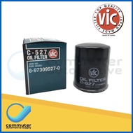 ∠ ╯ ↕ [C-527] VIC Oil Filter Isuzu Crosswind Sportivo, Isuzu DMax, Isuzu Traviz C527