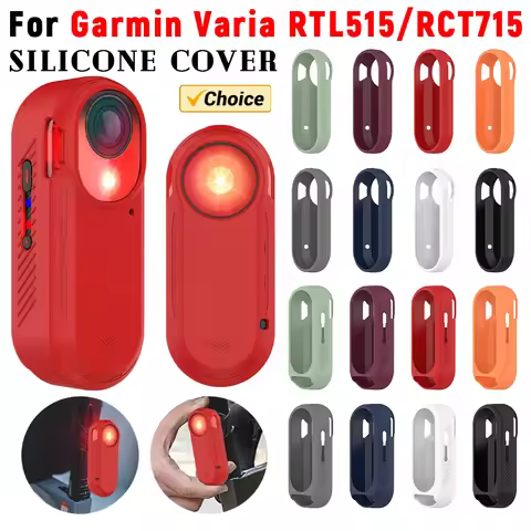 Silicone Tail Light Protect Case for Garmin Varia RTL515 Washable Portable Protector Case Anti-Lost 